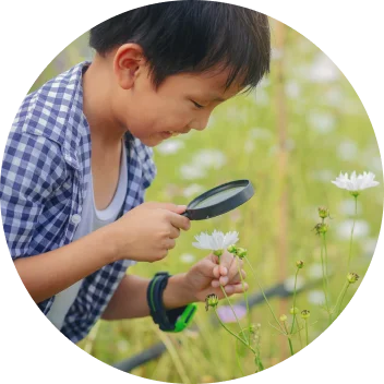 (　環境学習等の補助　)