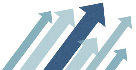 成長の矢印アイコン